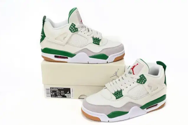 Boostmaster lin Green SB Jordan Retro 4 DR5415-103 Pine 0527